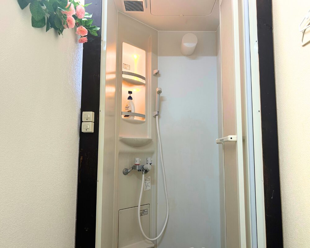 茨城県笠間市旭台のタイ古式マッサージ・ピムワディーのシャワールーム